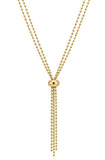 Golden Hour Lariat Necklace