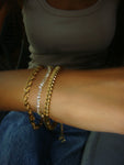Gold Ball Bangle