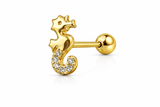 Seahorse Studs
