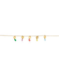 Coloured Rain Anklet