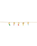Coloured Rain Anklet