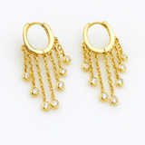 Drizzle Hoop Earrings