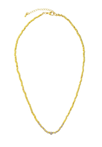 Gold Beads Necklace