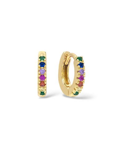 Tiny Stud Hoops