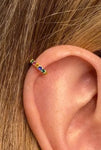 Tiny Stud Hoops