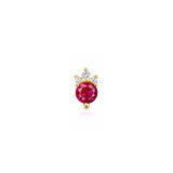 Ruby Cluster Studs