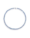 Blue Pearl Beads Necklace