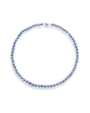 Blue Pearl Beads Necklace