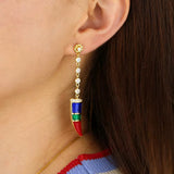 Rio’s Horn Earrings