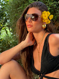 Golden Hour Lariat Necklace